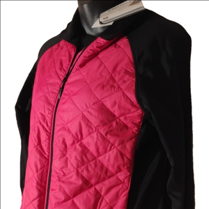 Marmot NWT Merger Hybrid Jacket. Bright rose/  black. Size medium.
